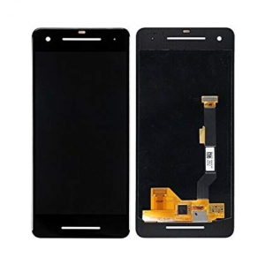 Ekranas Google Pixel 2 su lietimui jautriu stikliuku Black originalus (used Grade A)