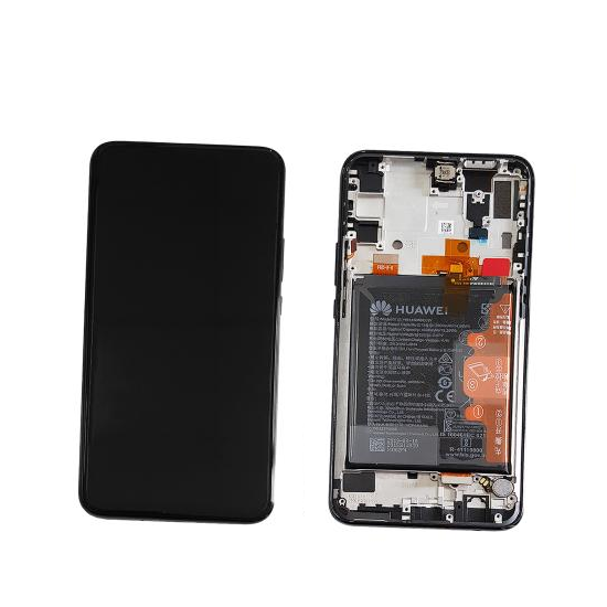 Ekranas Huawei P Smart Z, juodas Originalus (service pack)