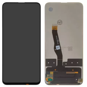 Ekranas Huawei P Smart Z / Y9S / Y9 Prime 2019 / Honor 9X / Honor 9X Pro su lietimui jautriu stikliuku Black ORG